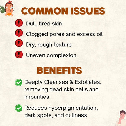 Oats and Coffee - Face Mask & Face Wash | 50g